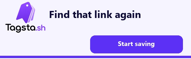 Tagstash: Find the link you saved last spring
